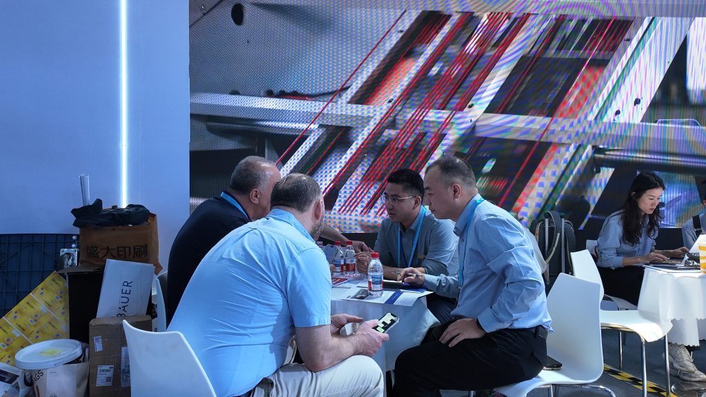 Real scene of the Fengchi booth